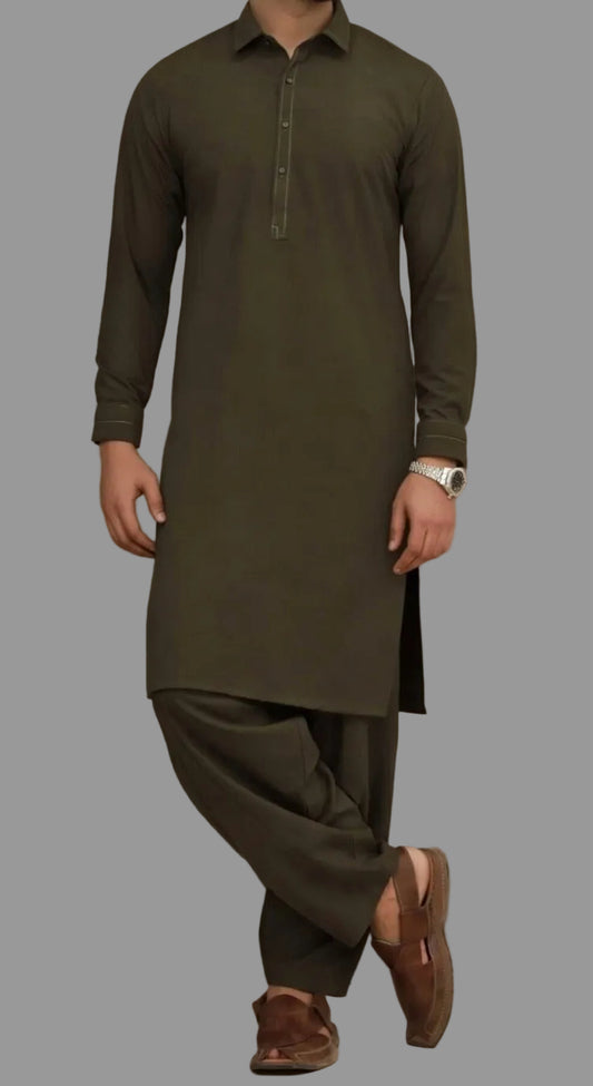 MTJ-Dark Olive Green-Gents/TeenBoys