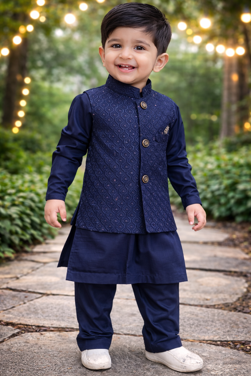 3Pc-Kids-Outfit-Navy Blue