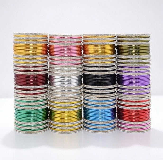 Metal Bangles-one size-2.6