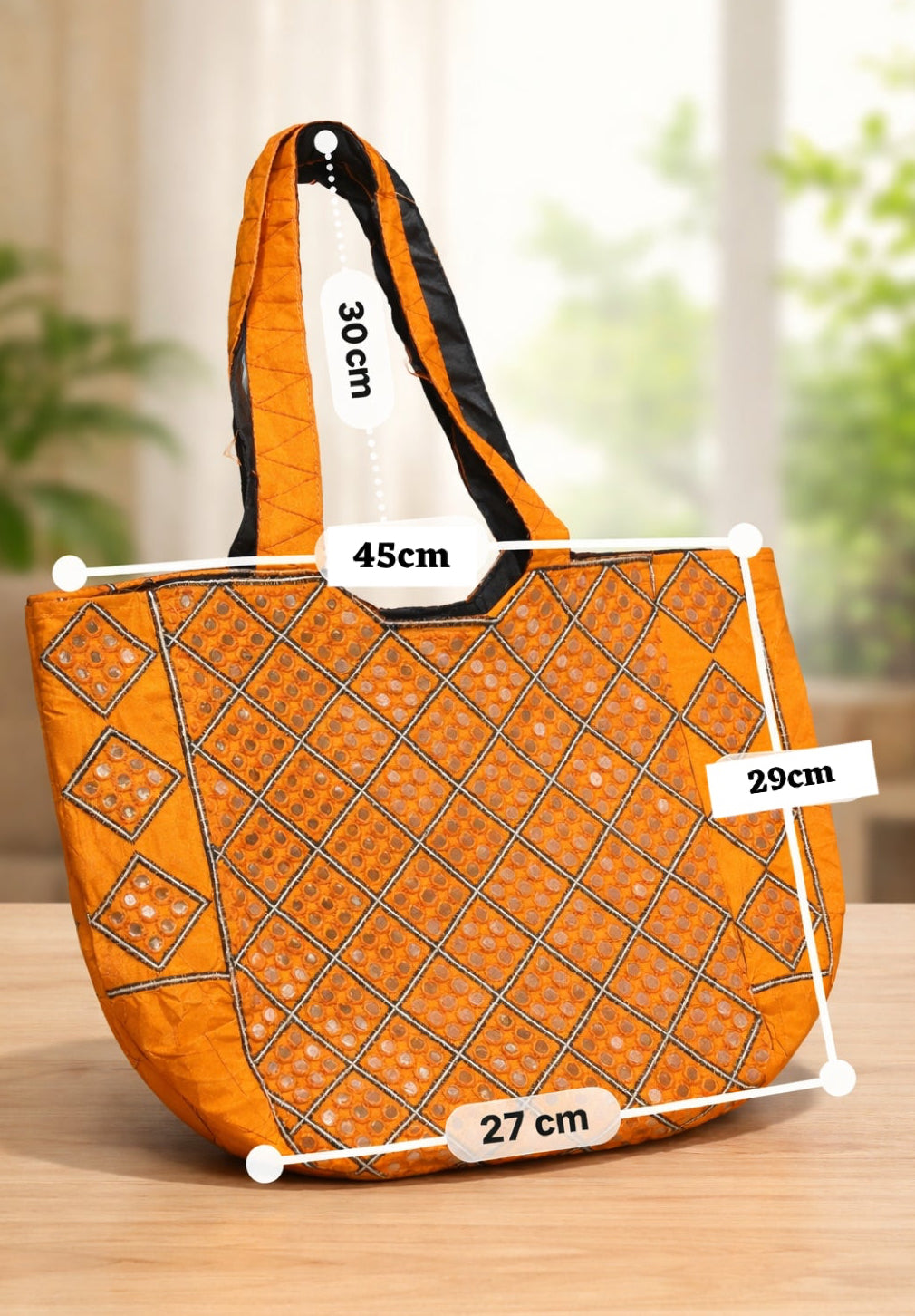 Mirror work-Large Bags