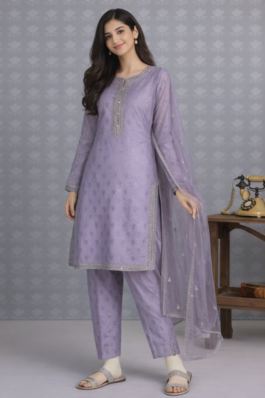 J. Teen Girls-Violet-3pc