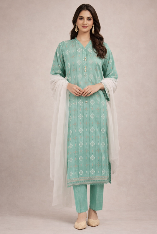 Brand: MTJ-3pc Lawn-Green