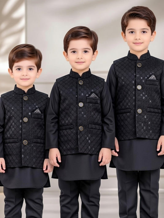 3Pc-Kids-Outfit-Black