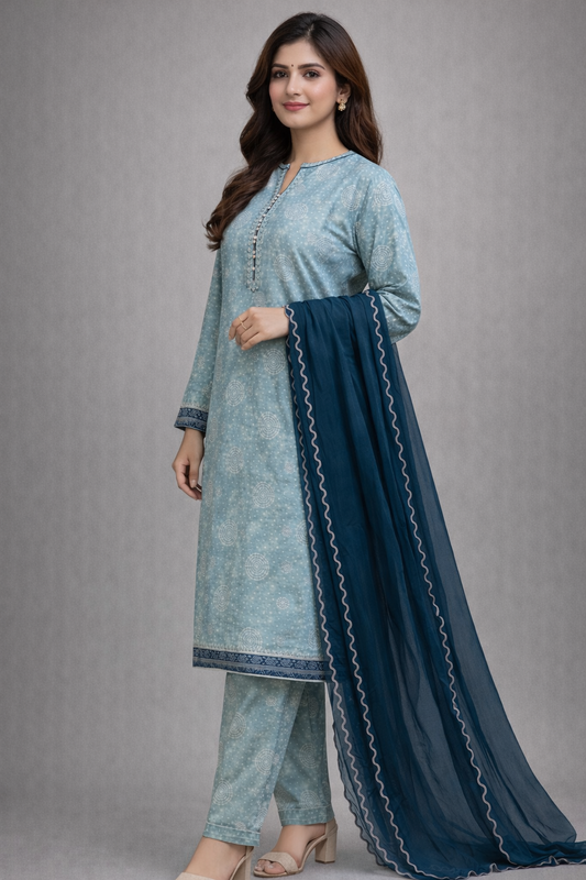 Brand:MTJ-3pc Blue Lawn