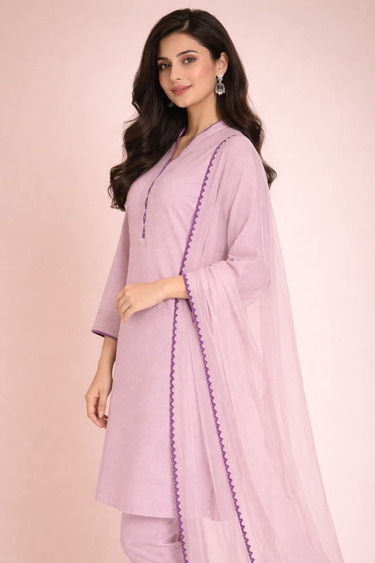 Brand:MTJ-3pc Jacquard-Teapink