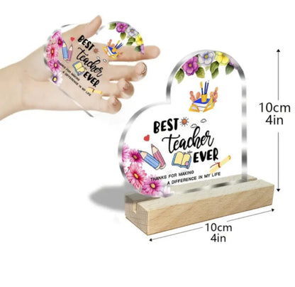 Acrylic Heart shape Gift