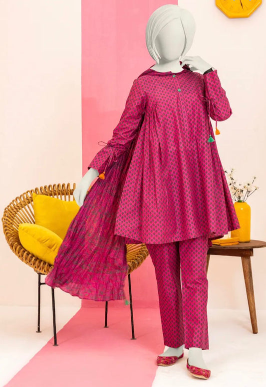 J. Teen Girls-Pink-3pc