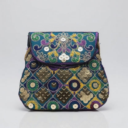 Teal Blue-kids Purse