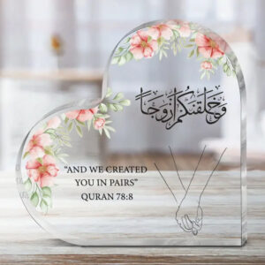 Heart Shaped Acrylic Gift