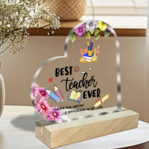 Acrylic Heart shape Gift